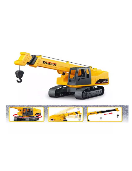 Grúa de Juguete Truck con Brazo Extensible