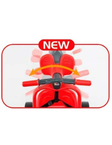 Urban Trike Soft Comfort + Bolsa Rojo