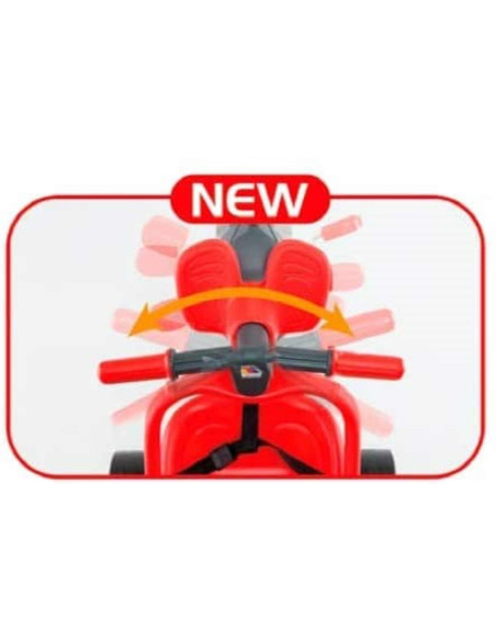 Urban Trike Soft Comfort + Bolsa Rojo