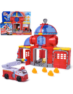 Paw Patrol Fire Rescue - Estación de Bomberos con...