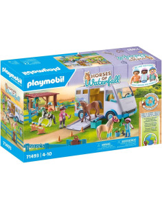 PLAYMOBIL 71493 Escuela móvil de equitación 2
