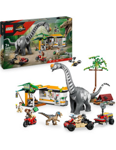 LEGO 76973 Jurassic World Misión de Seguimiento: Raptor y...