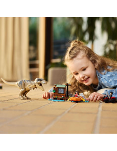 LEGO 76975 Jurassic World Huida por el Río y T. Rex a la... 2