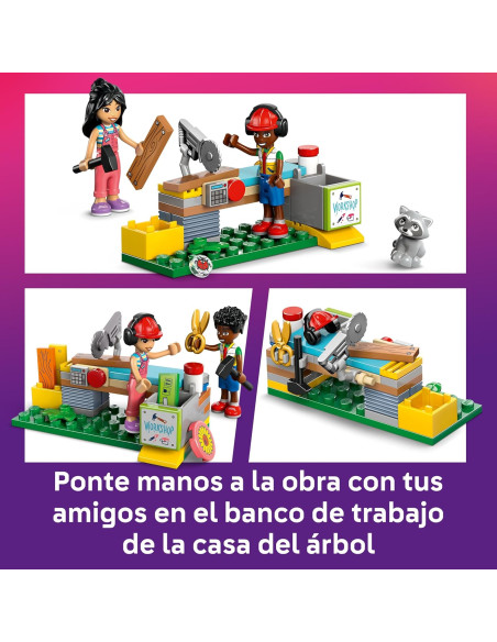 LEGO 42652 Friends Quedada en la Casa del Árbol de la Amistad 