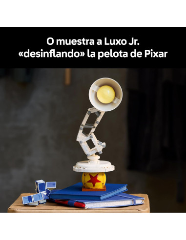LEGO 21357 Ideas | Disney Pixar Luxo Jr. Modelo...