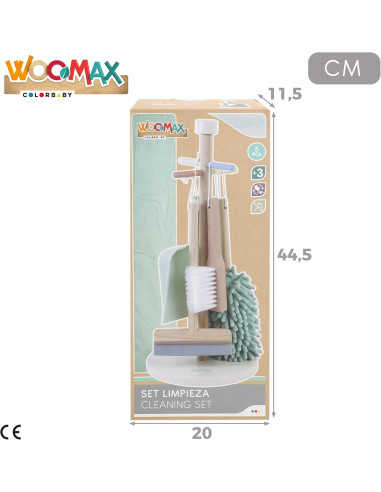 Set de Limpieza de Madera, con mopa, Cepillo,...