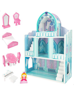 Casa de muñecas de madera, Castillos de princesas