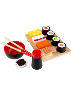 Comida Sushi Madera, Juguetes de Alimentos