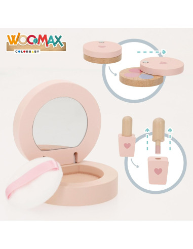 Tocador de Madera, con Espejo, Peine,...