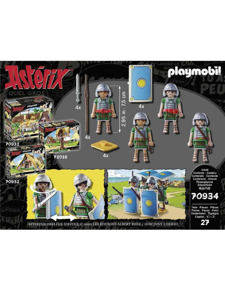 Playmobil  Astérix, la Tropa de Romanos 