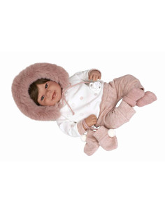 Muñeca con peso Elegance Zoe rosa con manoplas 2