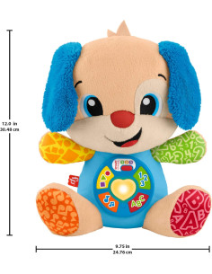 Perrito con Smart Stages Peluche musical de aprendizaje 2
