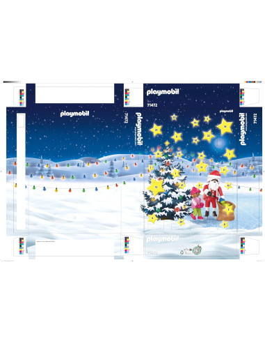 PLAYMOBIL Christmas 71472 Calendario de...