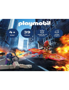 PLAYMOBIL 71833 | Heroes | Dron de los héroes contra el... 2