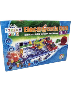 Electrocefa 500 Plus, Incluye 500 Circuitos y Proyectos...
