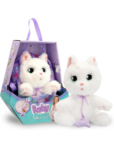BABY PAWS Gatito, Peluche Interactivo, Gatito con Sonidos