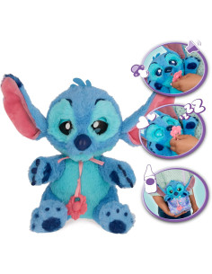 BABY PAWS Stitch, Peluche Interactivo, con Sonidos 2