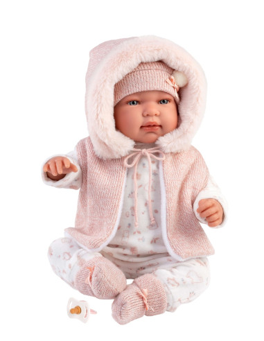 Tina Recien Nacido 44 Cm Pelele Rosa Con...
