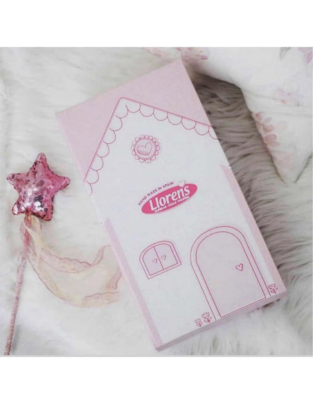 Muñeca Mimi Recien Nacido Llorona con Pijama Rosa 42Cm