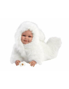 Muñeco Luka Sonrisas Buzo Blanco 45 cm con Sonidos