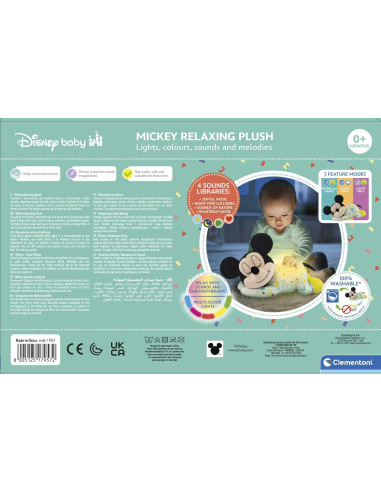 Peluche relaxante de Mickey Mouse Dulces Sueños
