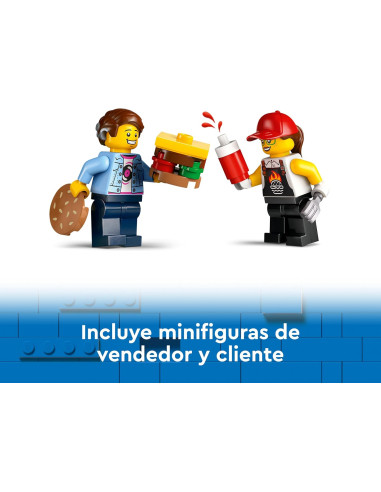 LEGO City Camión Hamburguesería, Food Truck de...
