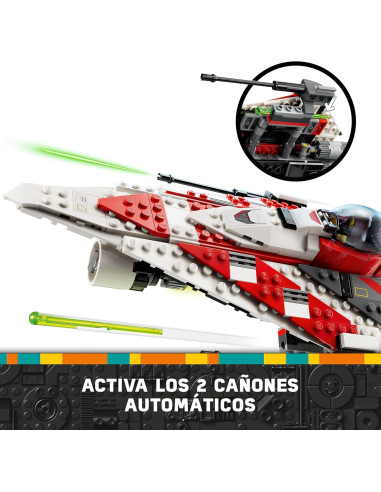 LEGO 75388 Star Wars Caza Estelar del Jedi Bob,...