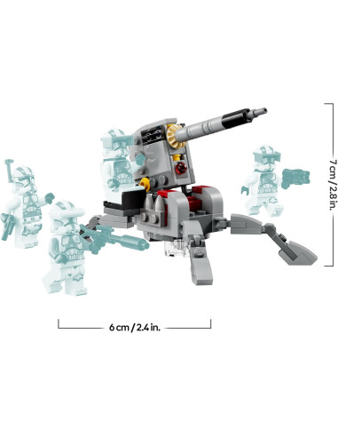 LEGO Star Wars 75345 Pack de Combate: Soldados...