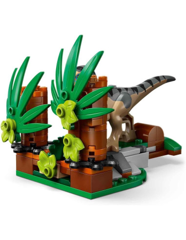 LEGO Jurassic World Huida en Todoterreno y...
