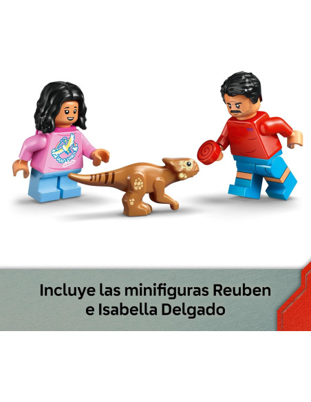 LEGO Jurassic World Huida en Todoterreno y Raptor al Acecho