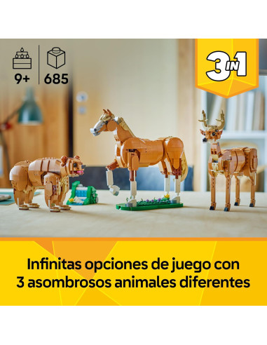 LEGO Creator 3 en 1 Caballo Noble de Juguete -...
