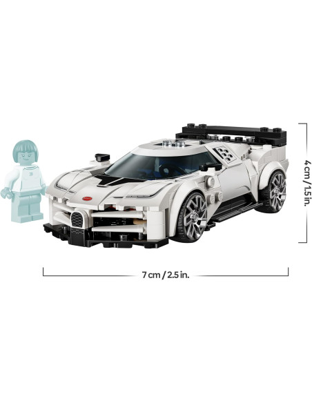 LEGO Speed Champions Hiperdeportivo Bugatti Centodieci - Kit de Maquetas
