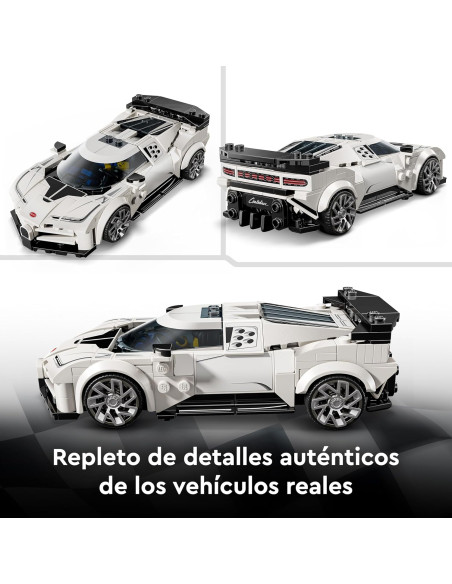 LEGO Speed Champions Hiperdeportivo Bugatti Centodieci - Kit de Maquetas