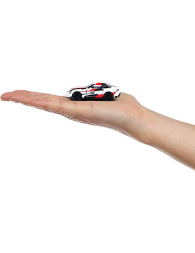 Majorette Set 5 Vehiculos Toyota Racing