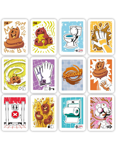 Squishit Juego de Cartas para familias 