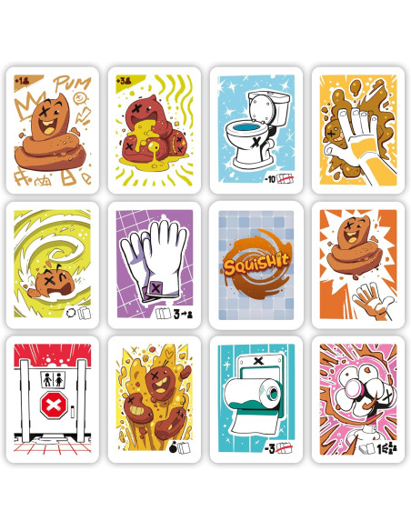 Squishit Juego de Cartas para familias 