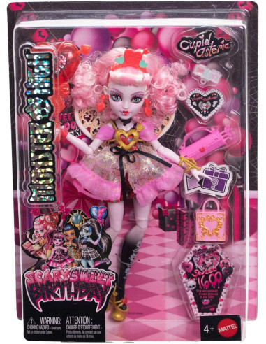 Monster High Cumplespantos Cupid Asteria Muñeca...