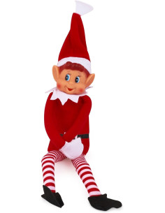 Elves Behavin´ Badly- Elf Papá Noel Elfo de Vinilo Suave...