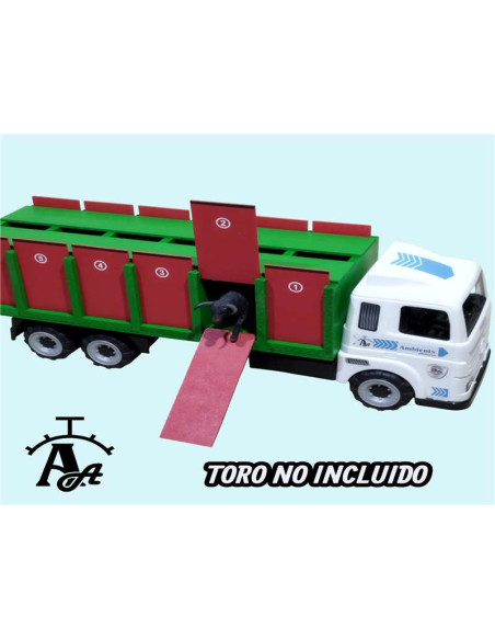 Camión de toros de juguete grande XL-2