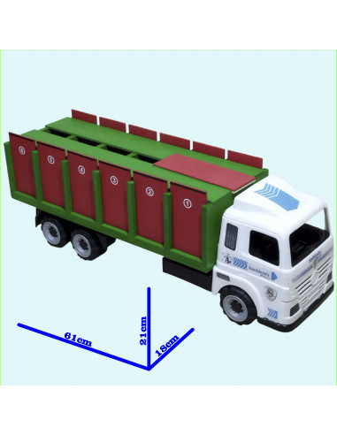 Camión de toros de juguete grande XL-2