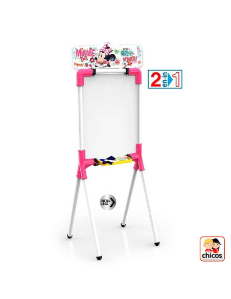 Pizarra Caballete Minnie Reversible
