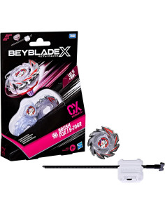 Beyblade X, Brush Fox J 9-70GR CX, Kit Inicial con Top y...