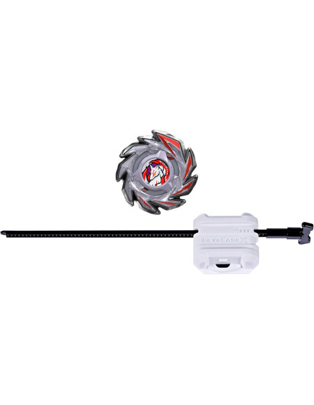 Beyblade X, Brush Fox J 9-70GR CX, Kit Inicial con Top y Lanzador