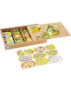 Puzzles De Madera 4 En 1 | Juguetes de Madera 2