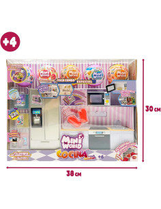 Mini World Playset Cocina con 5 Bolas, Set de Cocina en... 2