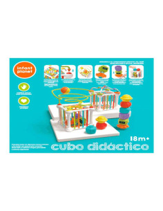 Cubo didáctico de actividades con bolas y formas (Infant... 2