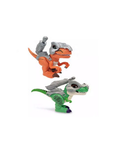 Dino Robot Lanzador con Armadura – ¡Acción Jurásica!