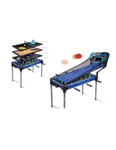 Mesa Multijuegos 5 en 1 Grande Diversión total para casa 2