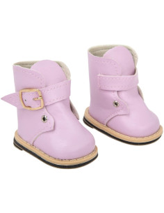 Set Botas Rosa para Muñecos de 45 cm