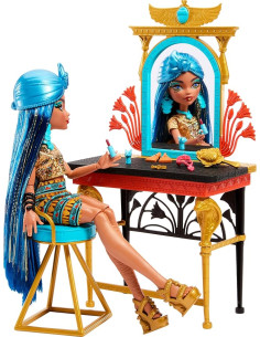 Monster High Cleo de Nile y Tocador 2